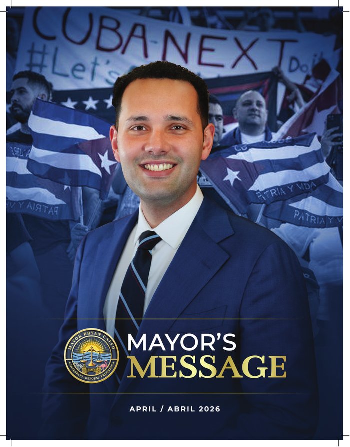 Mayor's Message — April 2026 Newsletter