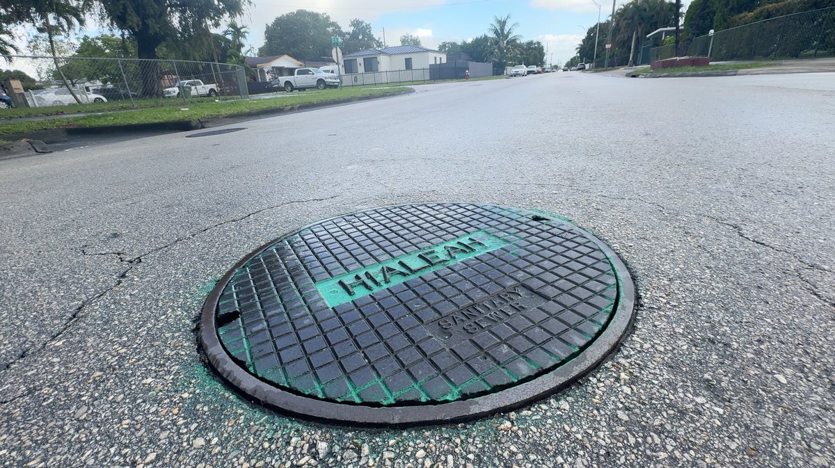New City of Hialeah stormwater drain